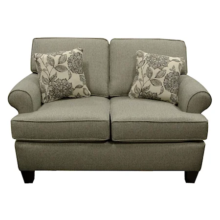 Loveseat with Casual Style